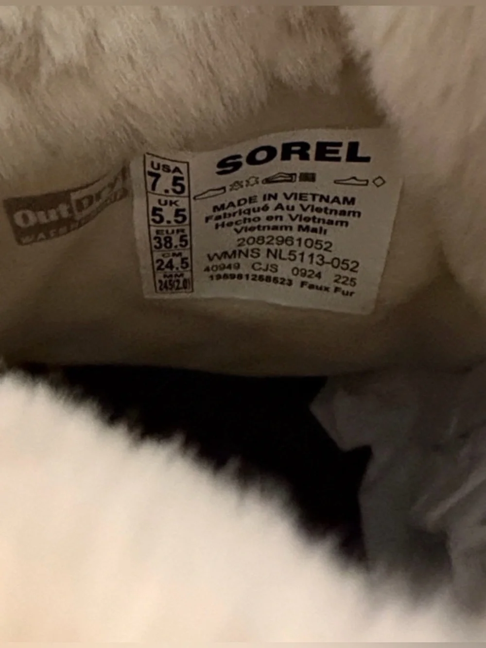 ✨$80✨NWT•SOREL Women's Tivoli V Waterproof Boot | Quarry, Grill 7.5